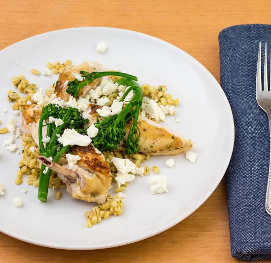 Chicken with Broccoli and Feta