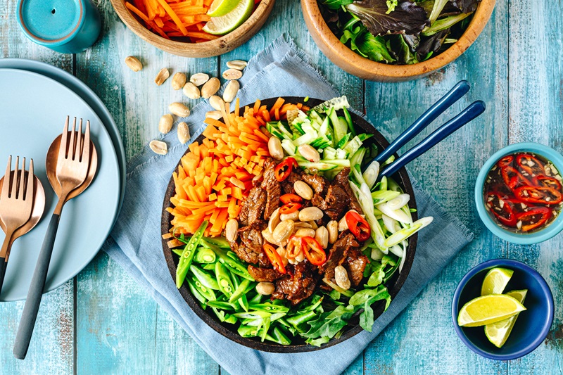 Zesty Thai Beef Salad