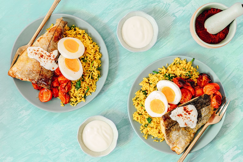 Smoked Haddock Kedgeree with Masala Rice & Cooling Yoghurt