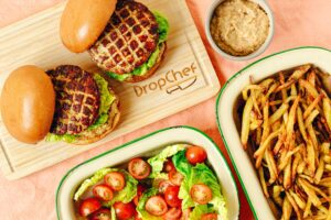 Pesto Power Turkey Burgers & Golden Fries
