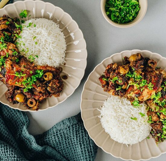 Marbella-Style Chicken with Olives & Dates