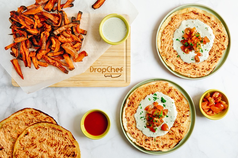 Weeknight Buffalo Smash Turkey Tacos