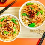 Honey Soy Butter Chicken Noodles With White Mausu Chilli Oil