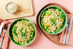 Silky Pesto Primavera Tagliatelle