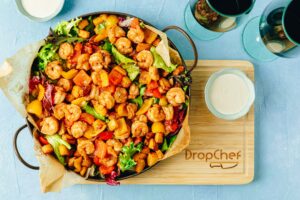 Spanish-Style Prawns with Smoky Paprika Potatoes