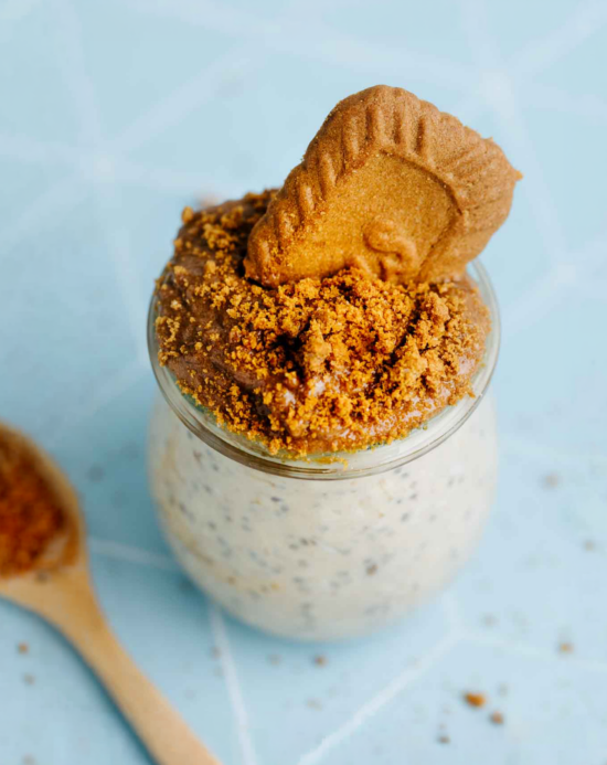 Biscoff Overnight Oats