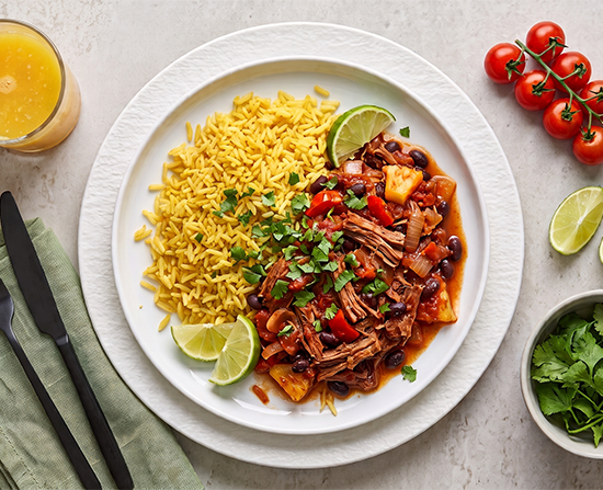 Caribbean Style Pulled Beef