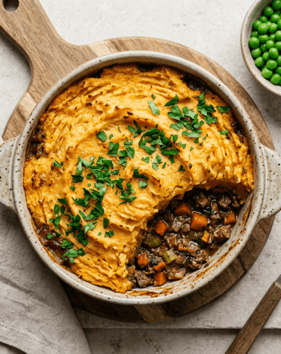 Irish Beef and Sweet Potato Cottage Pie