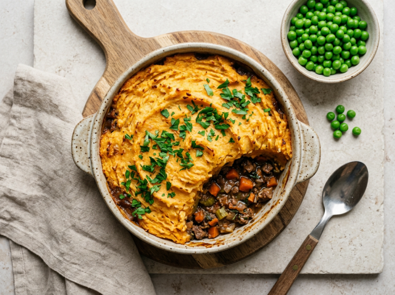 Irish Beef and Sweet Potato Cottage Pie