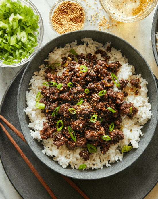 Korean Beef & Jasmine Rice