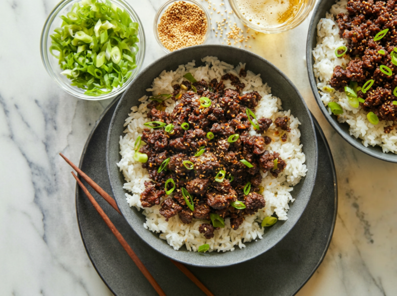 Korean Beef & Jasmine Rice