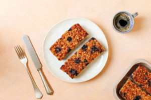 Lemon & Blueberry Baked Oats
