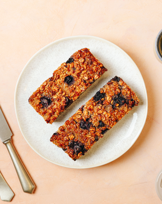 Lemon & Blueberry Baked Oats
