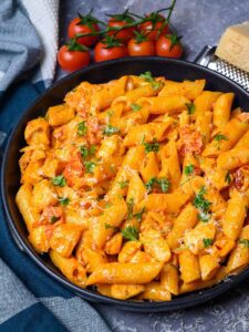 Harissa Chicken Penne Pasta