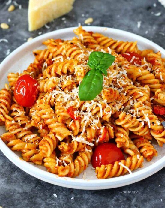 Sicilian Pesto Pasta & Chicken