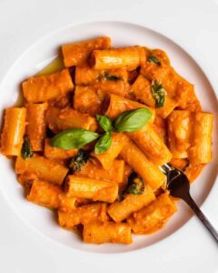 Sicilian Feta Pesto Pasta & Sundried Tomato