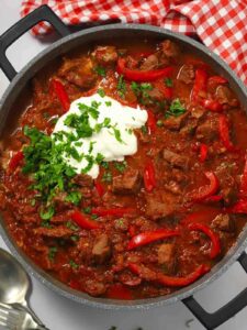 Beef Goulash & Roast Potato