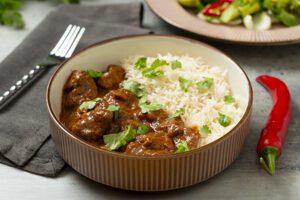 Thai Red Beef Curry & Wild Rice