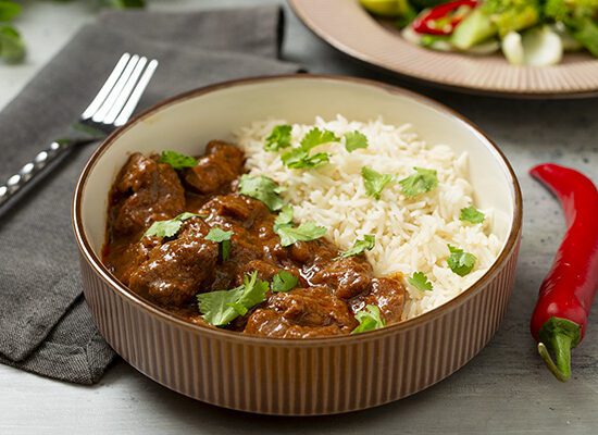 Thai Red Beef Curry & Wild Rice