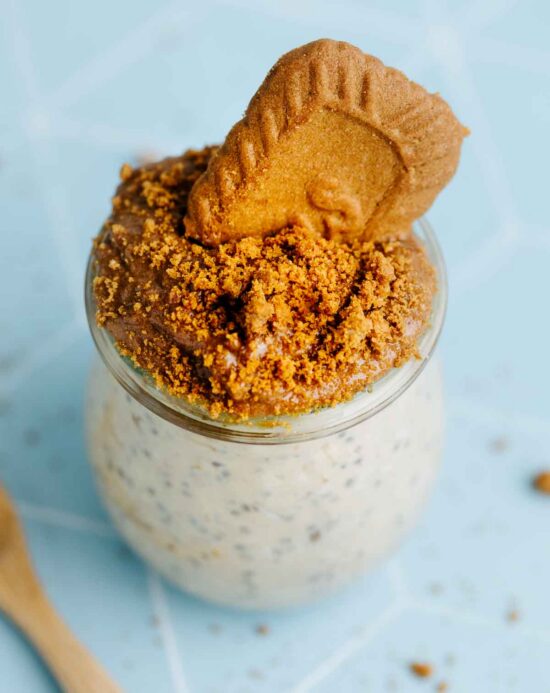 Biscoff Overnight Oats