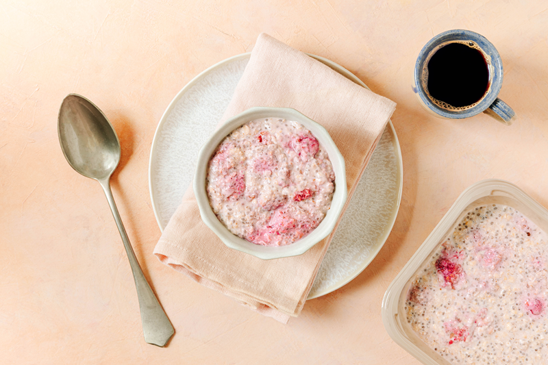 Mixed Berry Overnight Oats