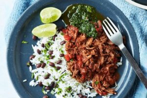 Mexican Pulled Pork & Coriander Rice