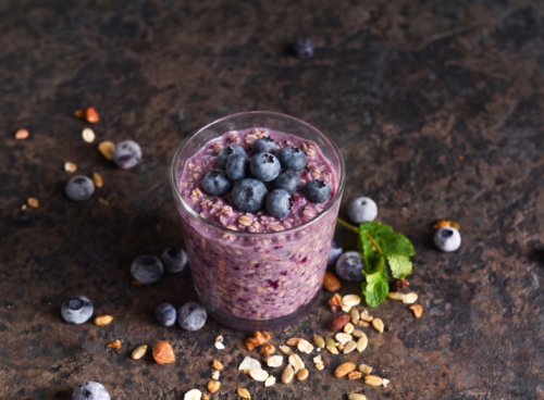 Mixed Berry Overnight Oats