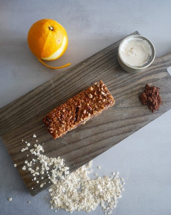 Chocolate Orange Baked Oats