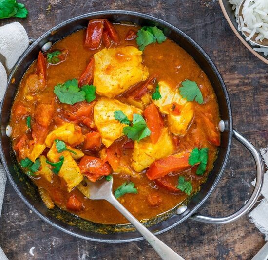 Goan Fish Curry & Basmati Rice