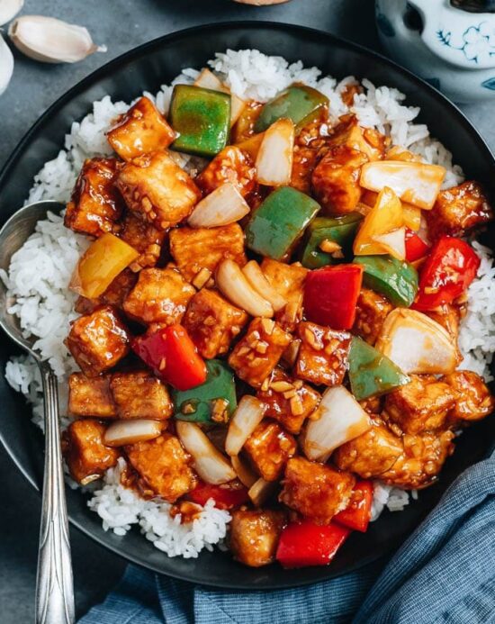 Sweet and Sour Tofu