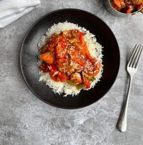 Szechuan Pork & Basmati Rice