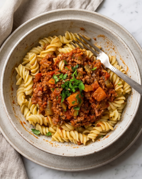 Pasta Beef Bolognese