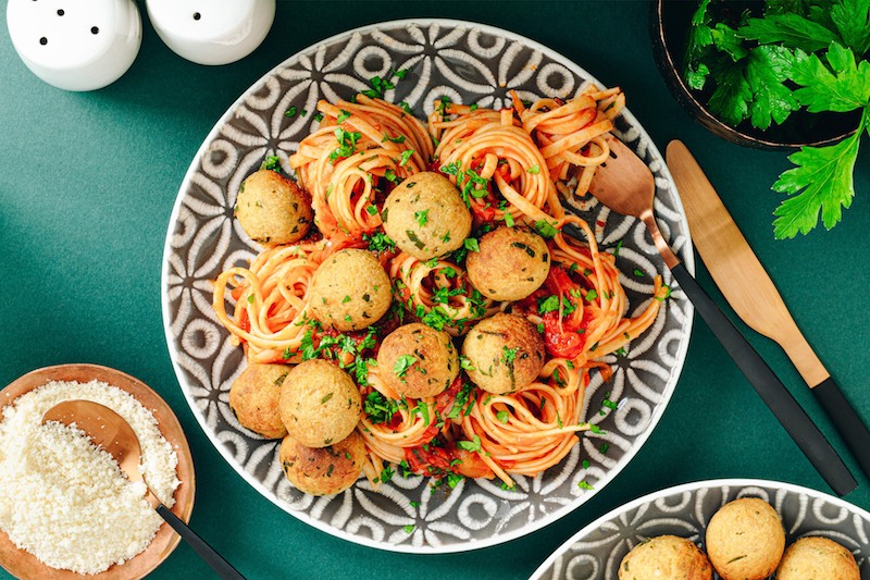 Shine’s Chilli Tuna Meatballs with Spaghetti
