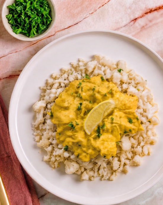 Thai Yellow Chicken Curry & Cauli Rice