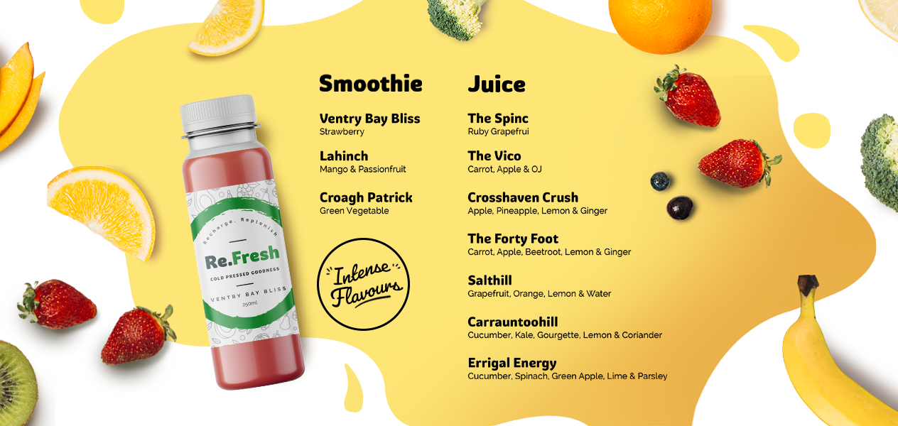DropChef Re.Fresh Beverage Selection