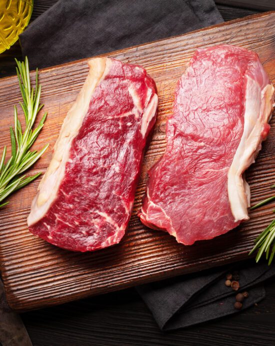 raw beef
